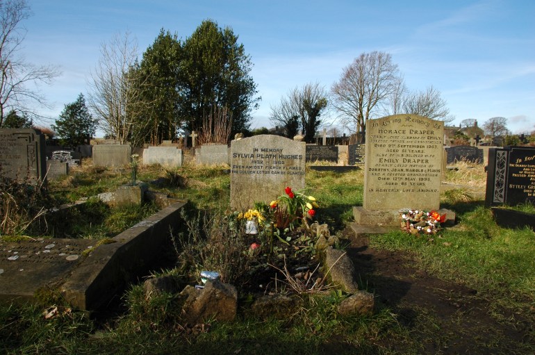 Sylvia PLath grave