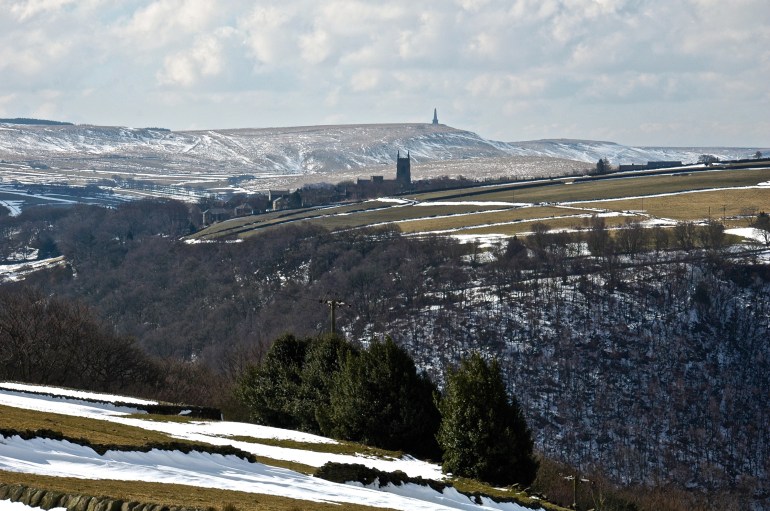 winter view heptonstall